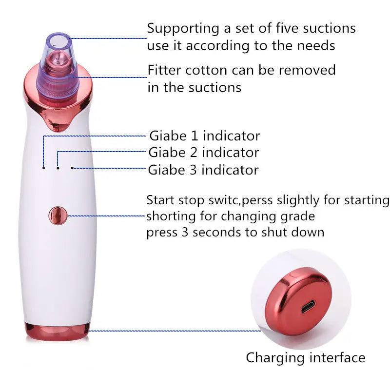 Blackhead Remover Acne Vacuum | Skin Care Tool.