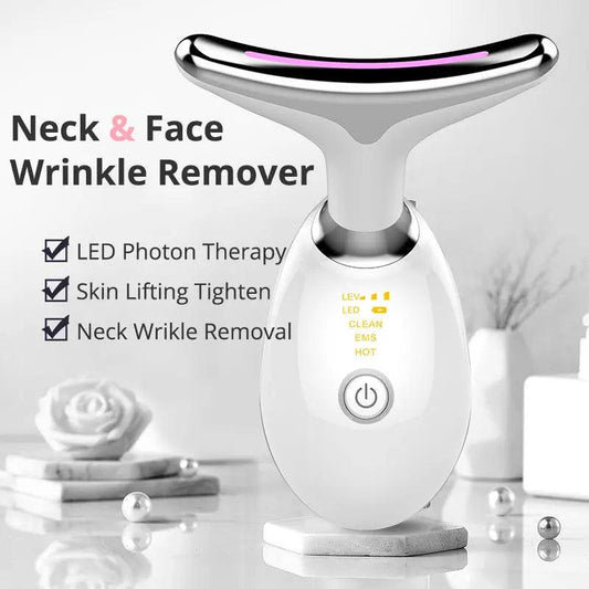 Electric Wrinkle Remover | EMS Thermal Neck Lifting And Tighten Massager.