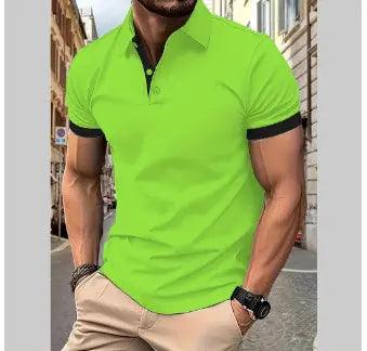 Polo T-shirts Summer Casual Men Short Sleeves.