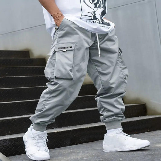 Oversized Cargo Multi-pocket Men Casual Pants.